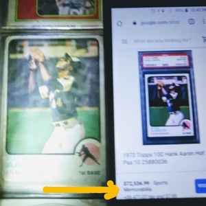 1973 Topps Hank Aaron